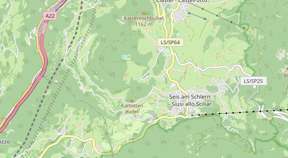 Unterkunft auf Karte