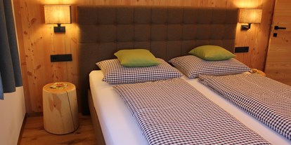 suche - Kategorie Urlaub auf dem Bauernhof: 3 Blumen - Italien - Wohnung Lärchenwald Schlafzimmer - Pliegermoar