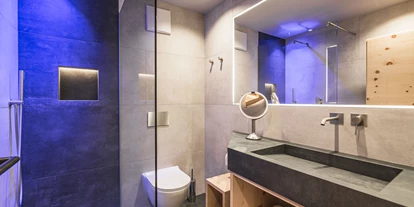 suche - Whirlpool - Italien - Badezimmer Erlebnis-Dusche  - Residence Apartments Wolfgang