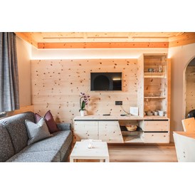 Unterkunft: Gemütliche Wohnraum in Zirbelkiefer Natur belassen und panoramablick - Residence Apartments Wolfgang