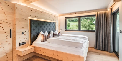 suche - Whirlpool - Italien - NEW: Doppelzimmer in Zirbelkiefer Natur belassen für einen gesunden Schlaf  - Residence Apartments Wolfgang