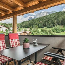 Unterkunft: Dachterrasse mit Panoramablick - Residence Apartments Wolfgang