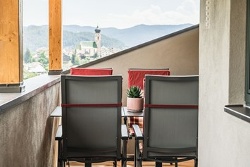 Unterkunft: Dachterrasse mit Panoramablick - Residence Apartments Wolfgang