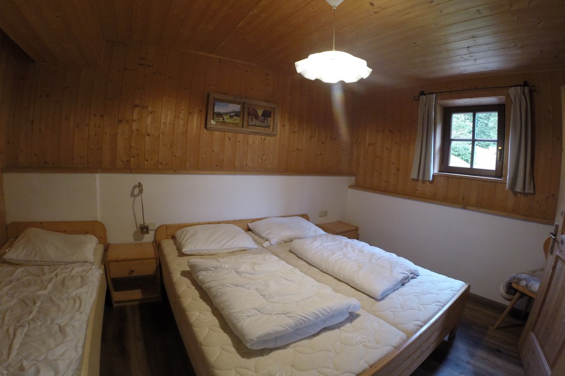 Unterkunft: Schlafzimmer - Maliderschwaige