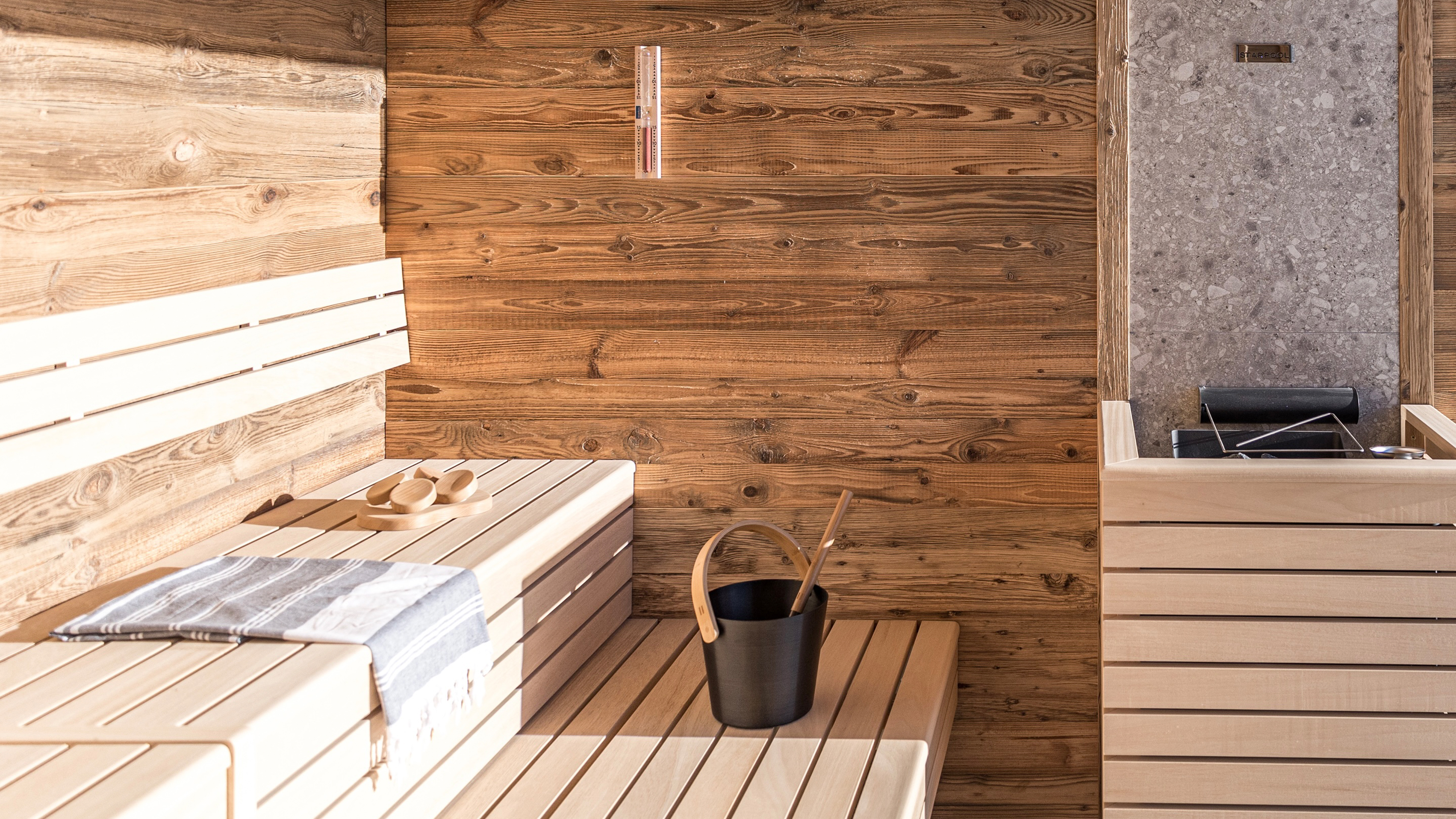 Unterkunft: Sauna - Brunelle Seiser Alm Lodge